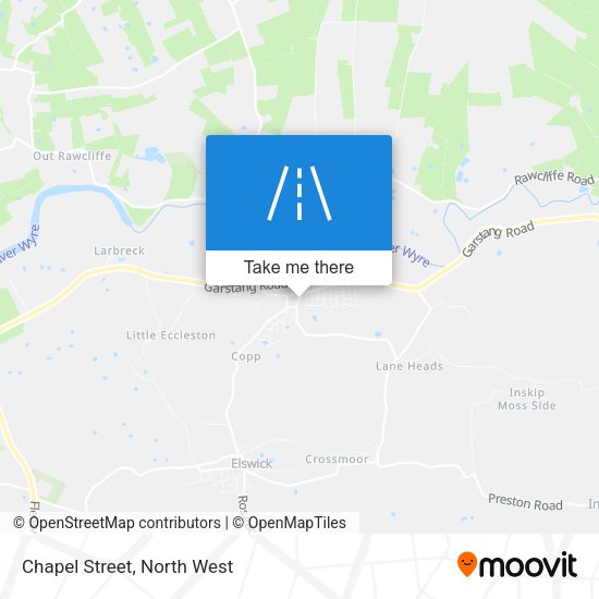 Chapel Street map