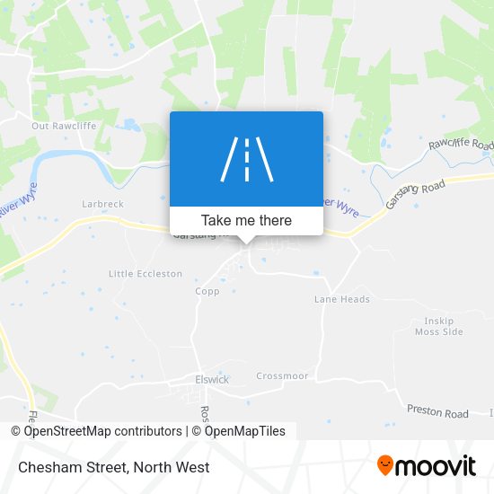 Chesham Street map