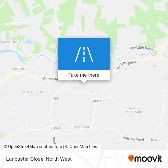 Lancaster Close map