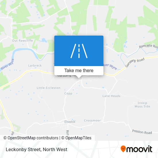 Leckonby Street map