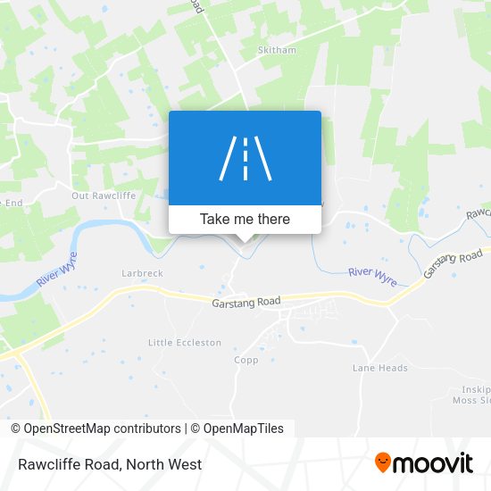 Rawcliffe Road map