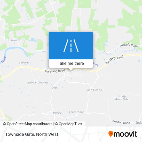 Townside Gate map