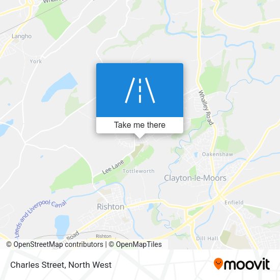 Charles Street map