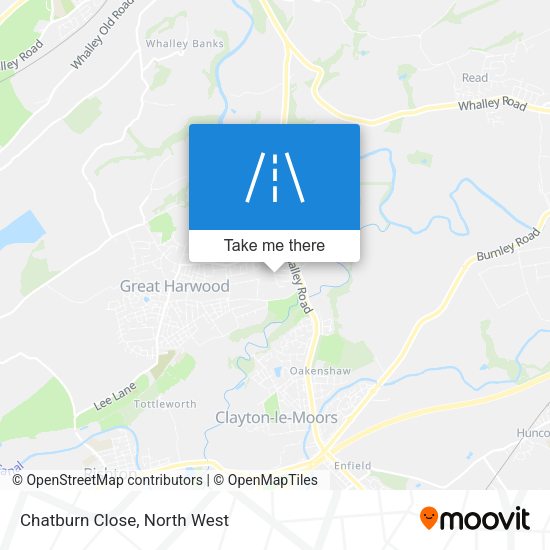 Chatburn Close map