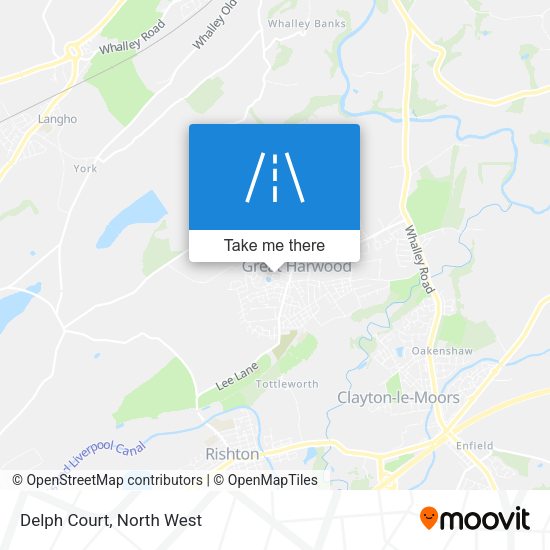 Delph Court map