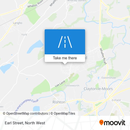 Earl Street map