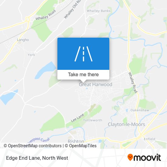 Edge End Lane map