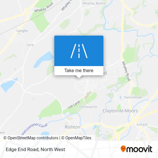 Edge End Road map