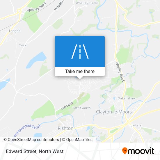 Edward Street map