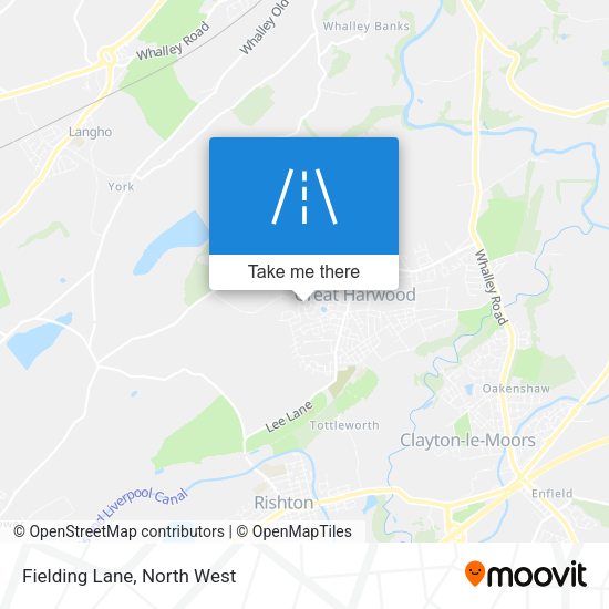 Fielding Lane map