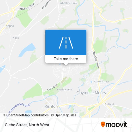 Glebe Street map