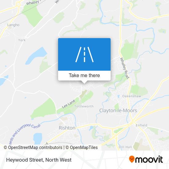 Heywood Street map
