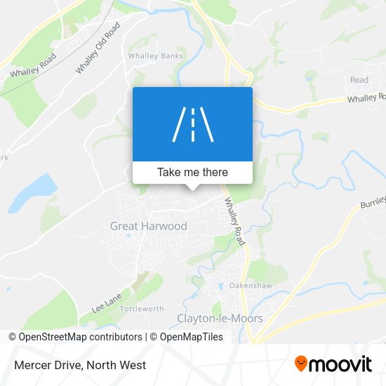 Mercer Drive map