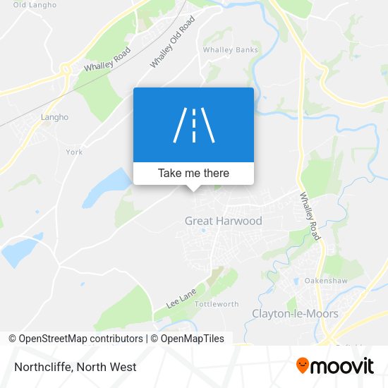 Northcliffe map