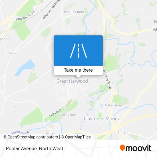 Poplar Avenue map