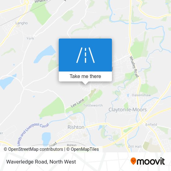 Waverledge Road map