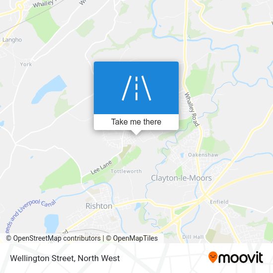 Wellington Street map