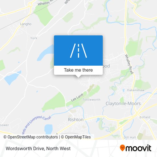 Wordsworth Drive map