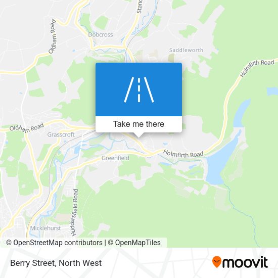 Berry Street map