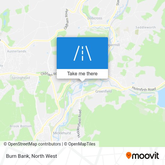 Burn Bank map