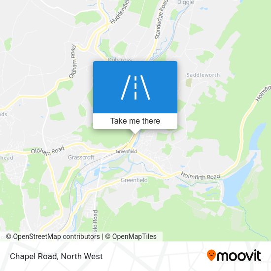 Chapel Road map