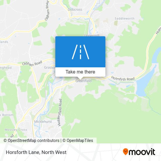 Horsforth Lane map