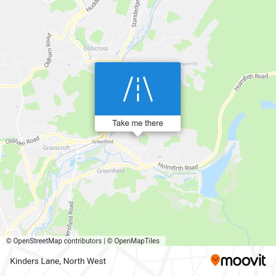 Kinders Lane map