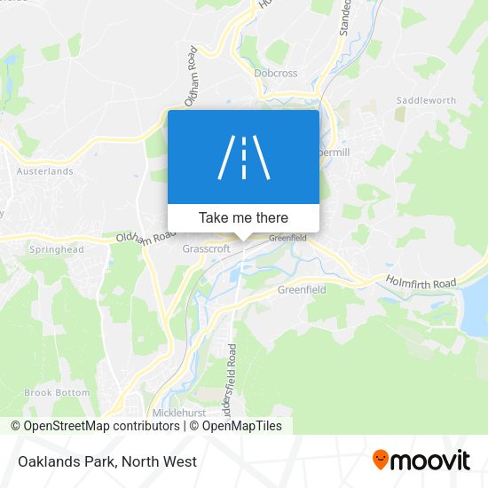 Oaklands Park map
