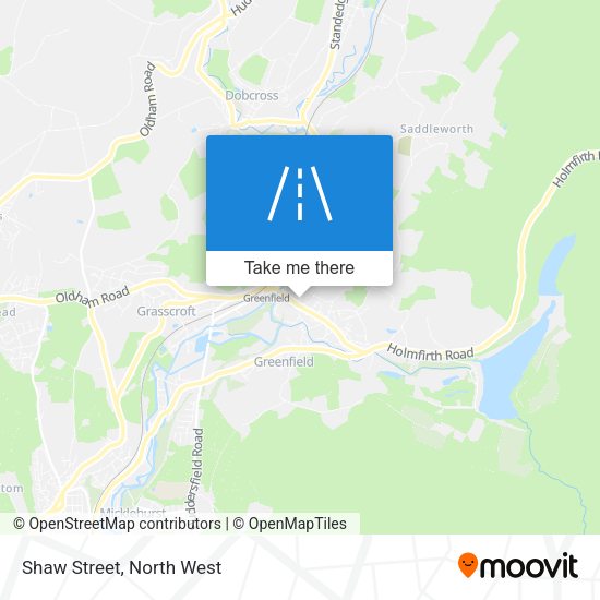 Shaw Street map