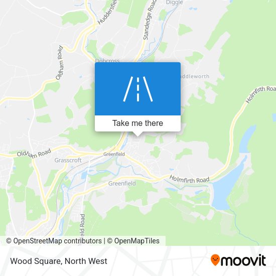 Wood Square map