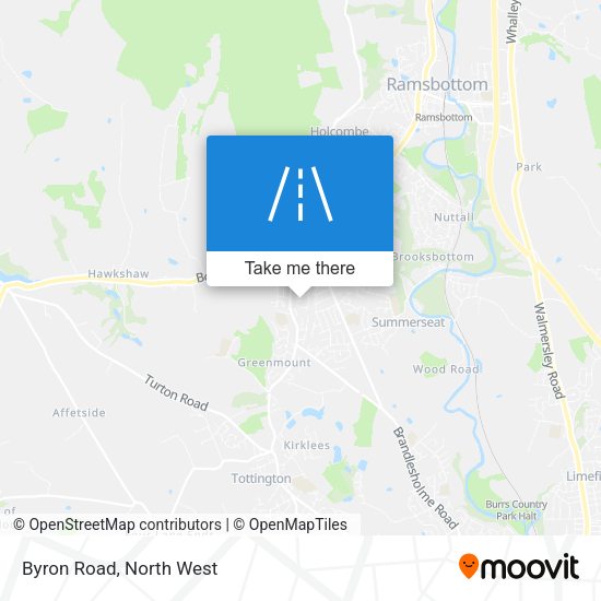 Byron Road map