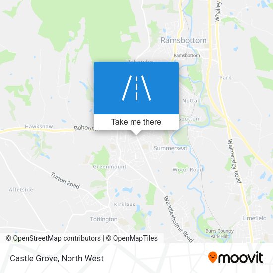 Castle Grove map