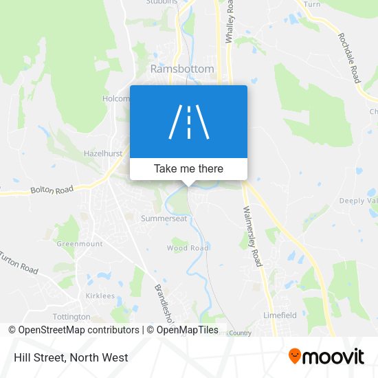 Hill Street map