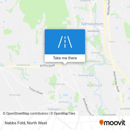 Nabbs Fold map