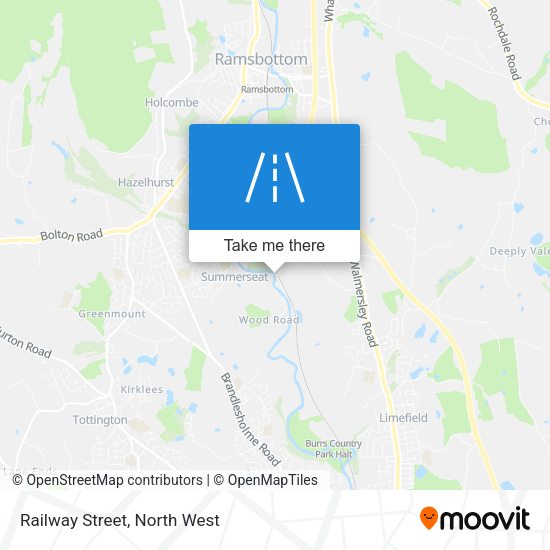 Railway Street map