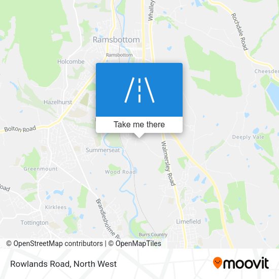 Rowlands Road map