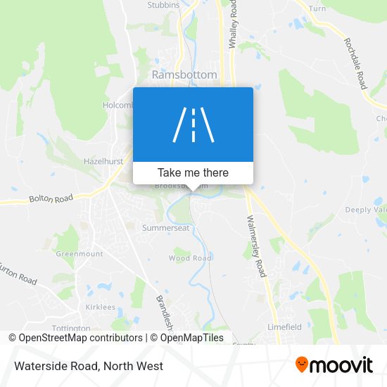 Waterside Road map