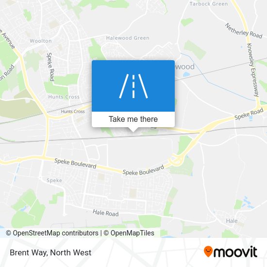 Brent Way map