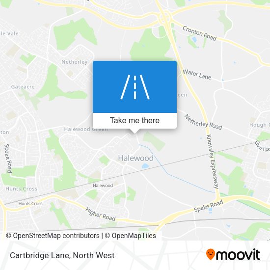 Cartbridge Lane map