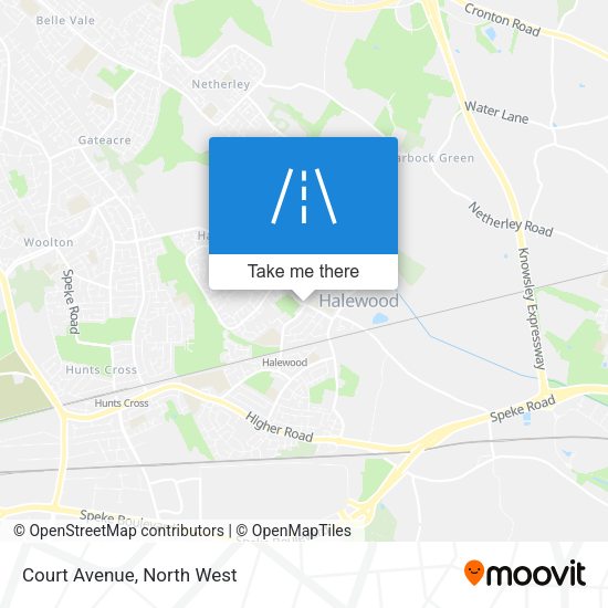 Court Avenue map