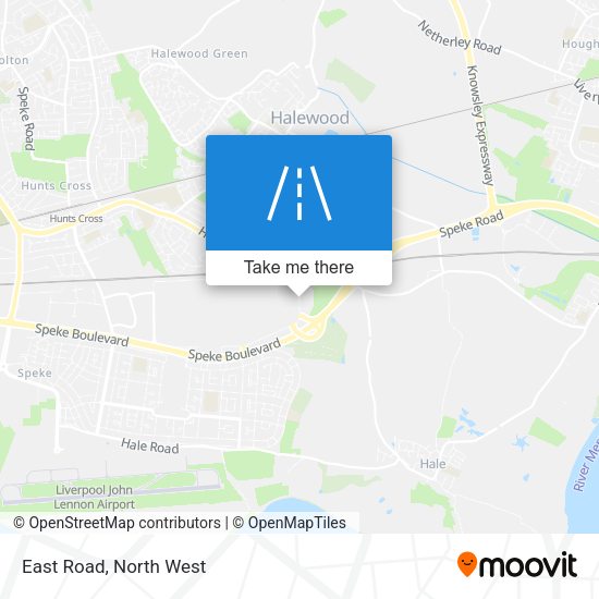 East Road map