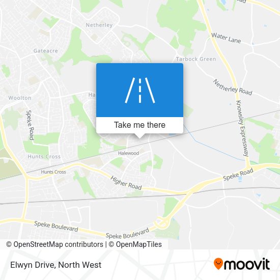Elwyn Drive map