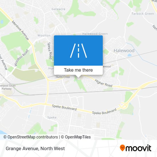 Grange Avenue map