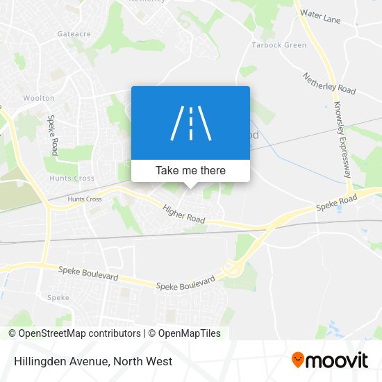 Hillingden Avenue map