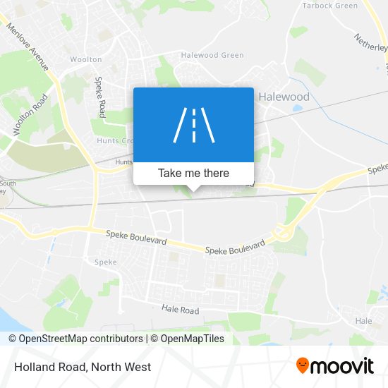 Holland Road map