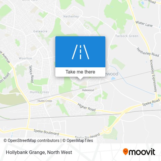 Hollybank Grange map