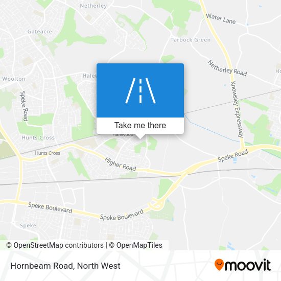 Hornbeam Road map