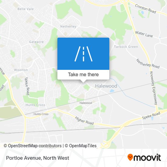 Portloe Avenue map