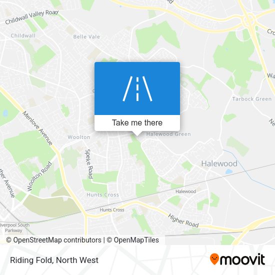 Riding Fold map