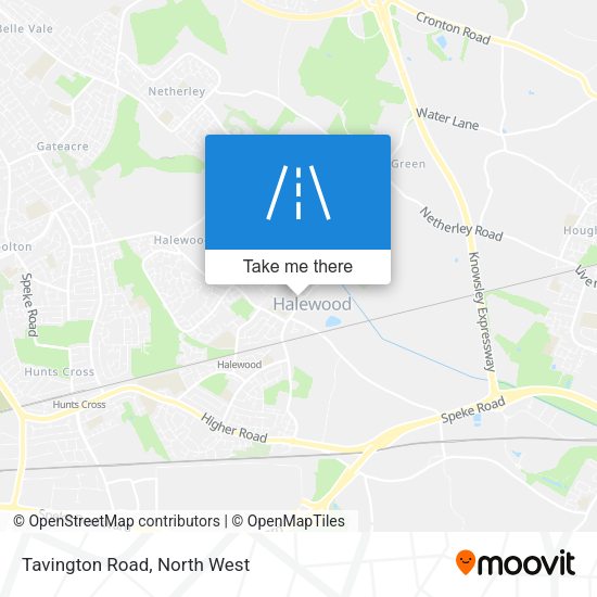 Tavington Road map